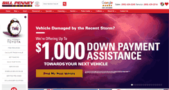 Desktop Screenshot of billpenneytoyota.com